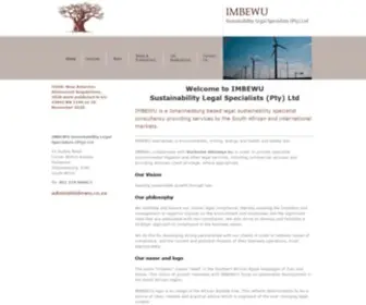 Imbewu.co.za(Sustainability Legal Specialists) Screenshot