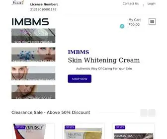 IMBMS.com(Best glutathione skin whitening injections) Screenshot