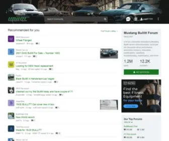 Imboc.com(Mustang Bullitt Forum) Screenshot