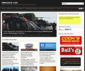 Imbodenlive.com(Imboden Live) Screenshot