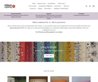 Imbuelighting.co.uk(Imbue lighting) Screenshot