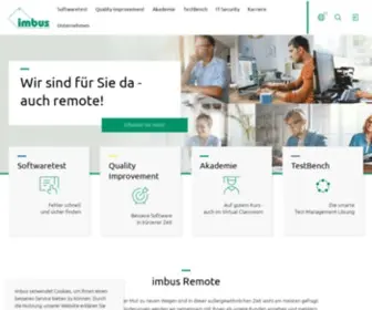 Imbus.de(Software-Qualitätssicherung und Softwaretest) Screenshot