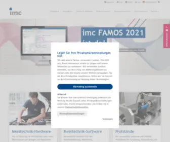 IMC-Berlin.de(Imc Test & Measurement GmbH) Screenshot