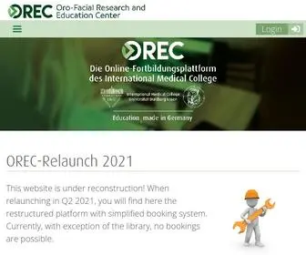 IMC-Orec.de(Zahnärzte) Screenshot