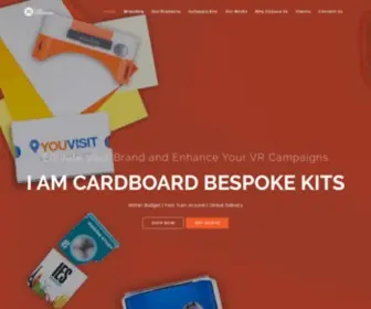 Imcardboard.com(Best Google Cardboard Custom Kits) Screenshot