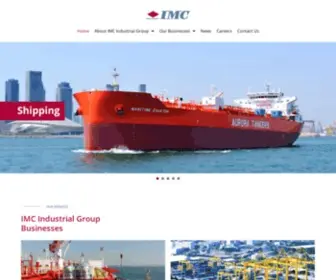 Imcindustrialgroup.com(IMC Industrial Group) Screenshot