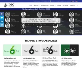 Imcinstitute.ae(IMC Education) Screenshot