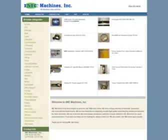 Imcmachines.com(IMC Machines) Screenshot