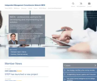 IMCN.eu(Independent Management Consultancies Network IMCN) Screenshot