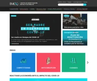 Imco.org.mx(IMCO IMCO) Screenshot
