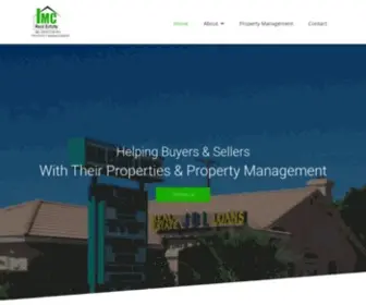 Imcrealestate.com(IMC Real Estate JBL & Associates Property Management) Screenshot