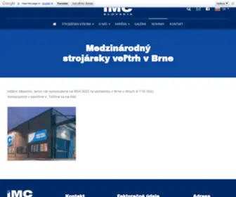 Imcslovakia.sk(Strojárska) Screenshot