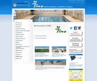 IMD-Albacete.com(  IMD   Albacete  ) Screenshot