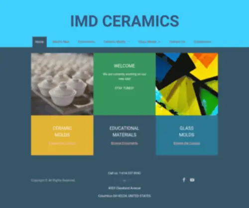 Imdceramics.com(中学生) Screenshot