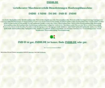 IMDH.de(Spülmobil) Screenshot