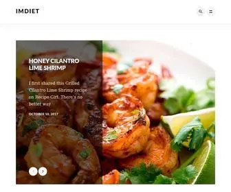 Imdiet.com(Just another WordPress site) Screenshot