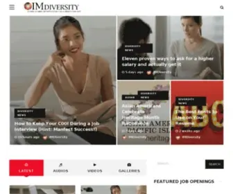 Imdiversity.com(Careers, Opportunities, and Diversity Connect) Screenshot
