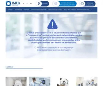 Imeb.com.br(Imagens Médicas de Brasília) Screenshot