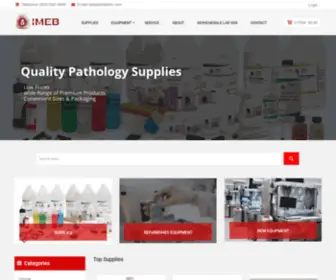 Imebinc.com(Neuropathology and supplies by Imeb Inc) Screenshot