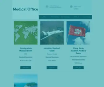 Imeclinic.ca(Immigration) Screenshot