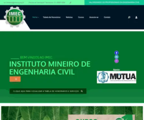 Imecmg.org.br(Imec) Screenshot