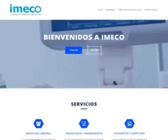 Imeco.com.co(INSTITUTO METROPOLITANO DE ECOGRAFÍA S.A.S IPS) Screenshot