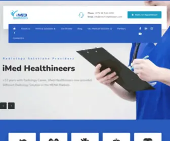 Imed-Healthineers.com(IMed Healthineers) Screenshot