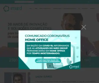 Imedgroup.com.br(Imed Group) Screenshot