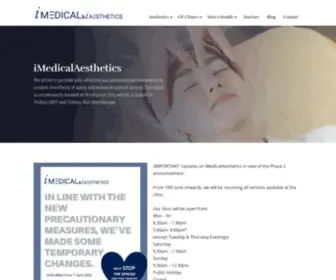 Imedicalclinic.com.sg(Aesthetic Clinic in Singapore) Screenshot