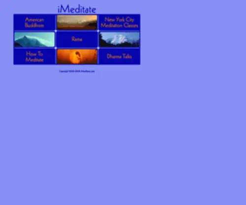 Imeditate.com(Rama) Screenshot