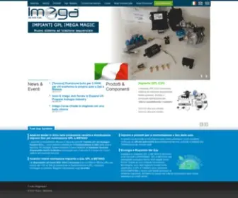 Imega.it(Produzione e vendita Impianti Gas Auto) Screenshot