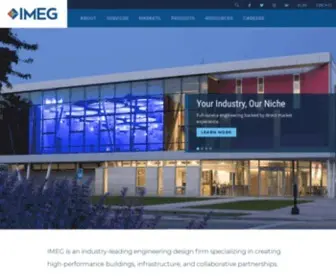 Imegcorp.com(IMEG Corp) Screenshot