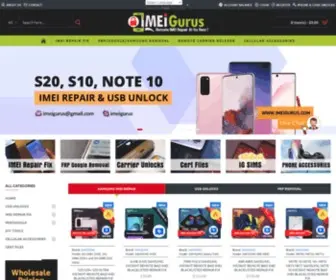 Imeigurus.com(IMEI Gurus LLC) Screenshot
