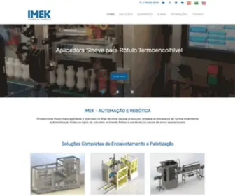 Imek.com.br(Home) Screenshot