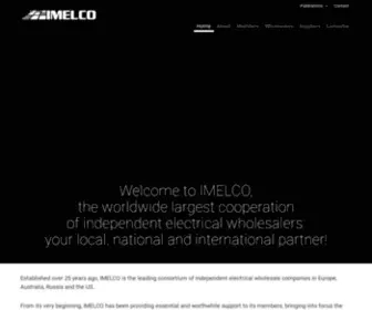 Imelco.com(IMELCO, the worldwide largest cooperation of independent electrical wholesalers) Screenshot