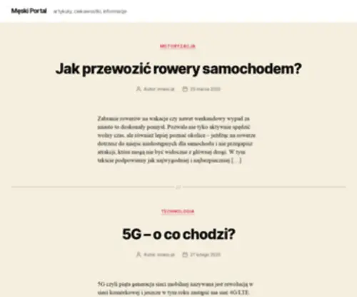 Imeno.pl(Męski Portal) Screenshot