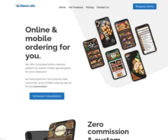 Imenutogo.com(Online & Mobile Ordering App) Screenshot