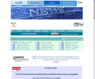 Imep-CNRS.com(Imep CNRS) Screenshot