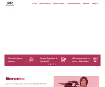Imepuni.com(Universidad de Periodismo en Puebla) Screenshot