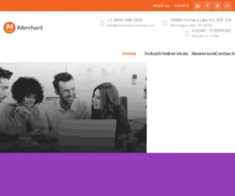 Imerchantsolutions.com(Merchant Services) Screenshot