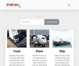 Imerexforwarders.com(IMerex Forwarders) Screenshot