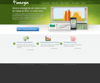 Imergia.es(Economizador de energia eléctrica) Screenshot