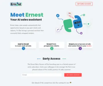 Imernest.ai(Your AI Sales Companion) Screenshot