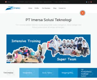 Imersa.co.id(PT Imersa Solusi Teknologi) Screenshot