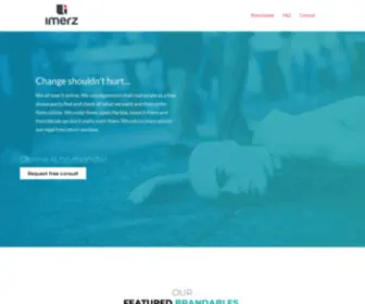 Imerz.com(Disrupt Responsibly) Screenshot