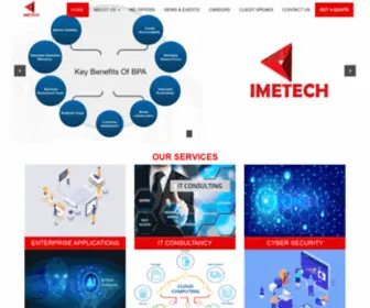 Imetechinc.com(Application Development) Screenshot
