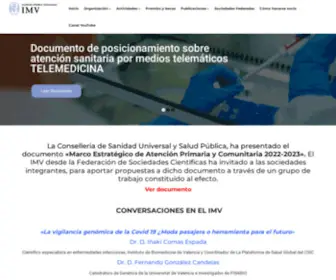 Imeval.org(Instituto Médico Valenciano) Screenshot