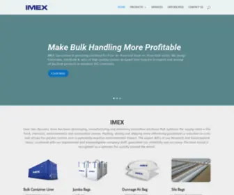 Imexbulk.com(Dry Bulk Container Liner) Screenshot