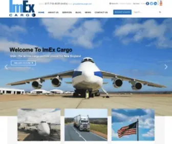 Imexcargo.com(ImEx Cargo GSA) Screenshot