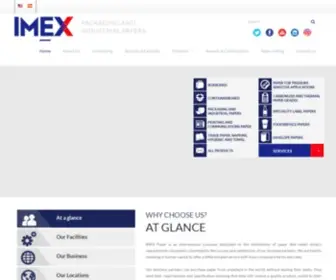 Imexpaper.com(IMEX) Screenshot